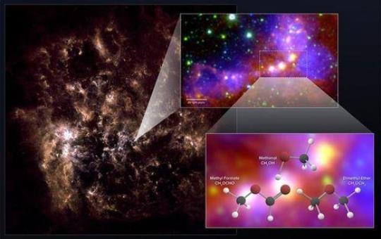 有机分子可能比以前认为的更广泛地分布在星系中 研究银河系