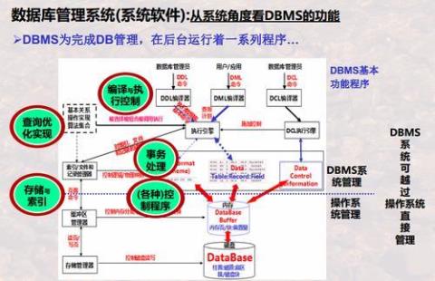 数据库DB、数据库系统DBS、数据库管理系统DBMS之间的关