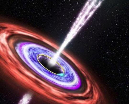 这就是黑洞吃恒星时的样子  黑洞撕裂恒星瞬间