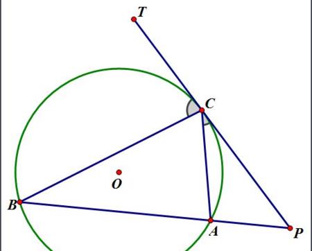 弦切角定理证明3种方法带图 弦切角定理证明带图