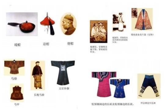 关于古代清朝服饰的诗句合集(通用) 古代清朝人卡通图片